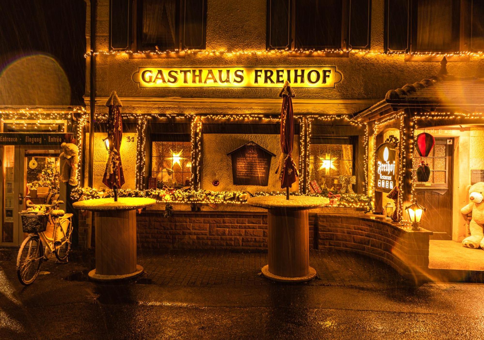 Hotel Restaurant Freihof Oberharmersbach Buitenkant foto