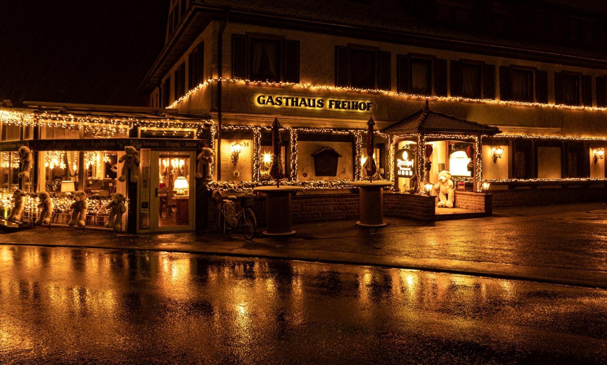 Hotel Restaurant Freihof Oberharmersbach Buitenkant foto