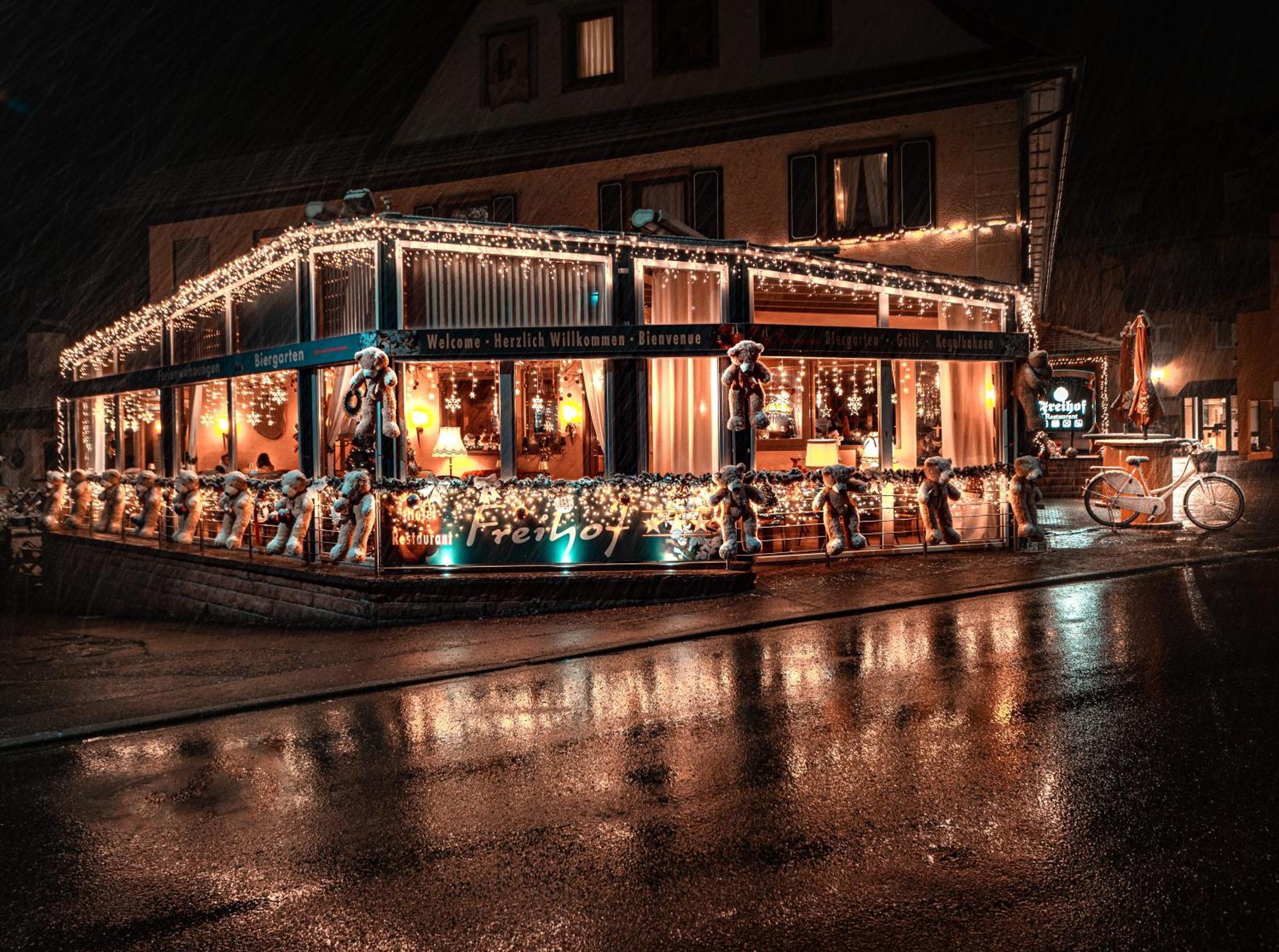 Hotel Restaurant Freihof Oberharmersbach Buitenkant foto